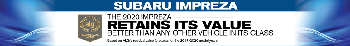 Subaru Impreza Retains its Value