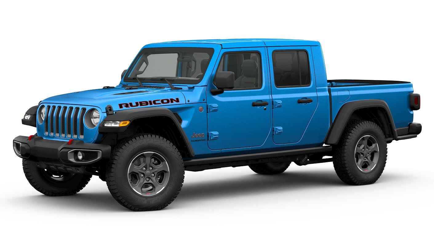 2020 Jeep Gladiator Rubicon Hydro Blue Pearl