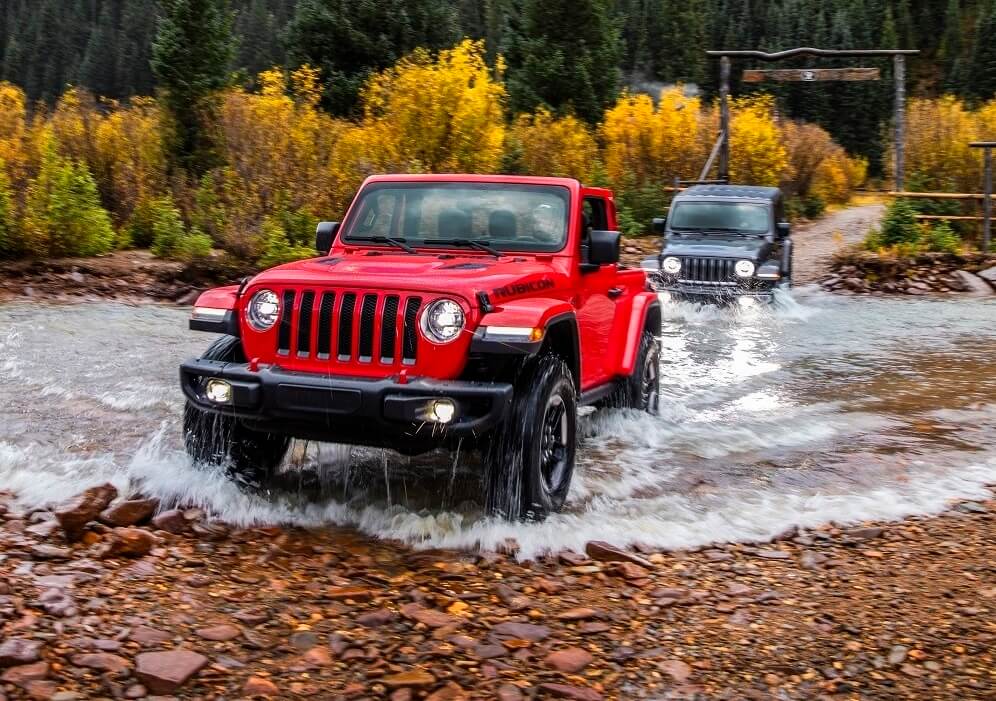 Jeep Wrangler Off-Roading