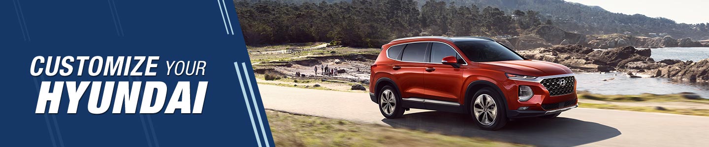customize your hyundai at Glendora in southern California