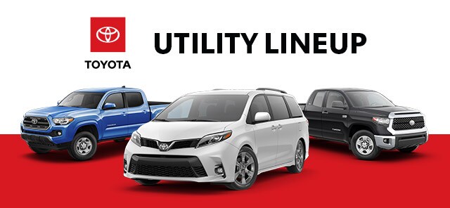 toyota utility lineup toyota utility lineup