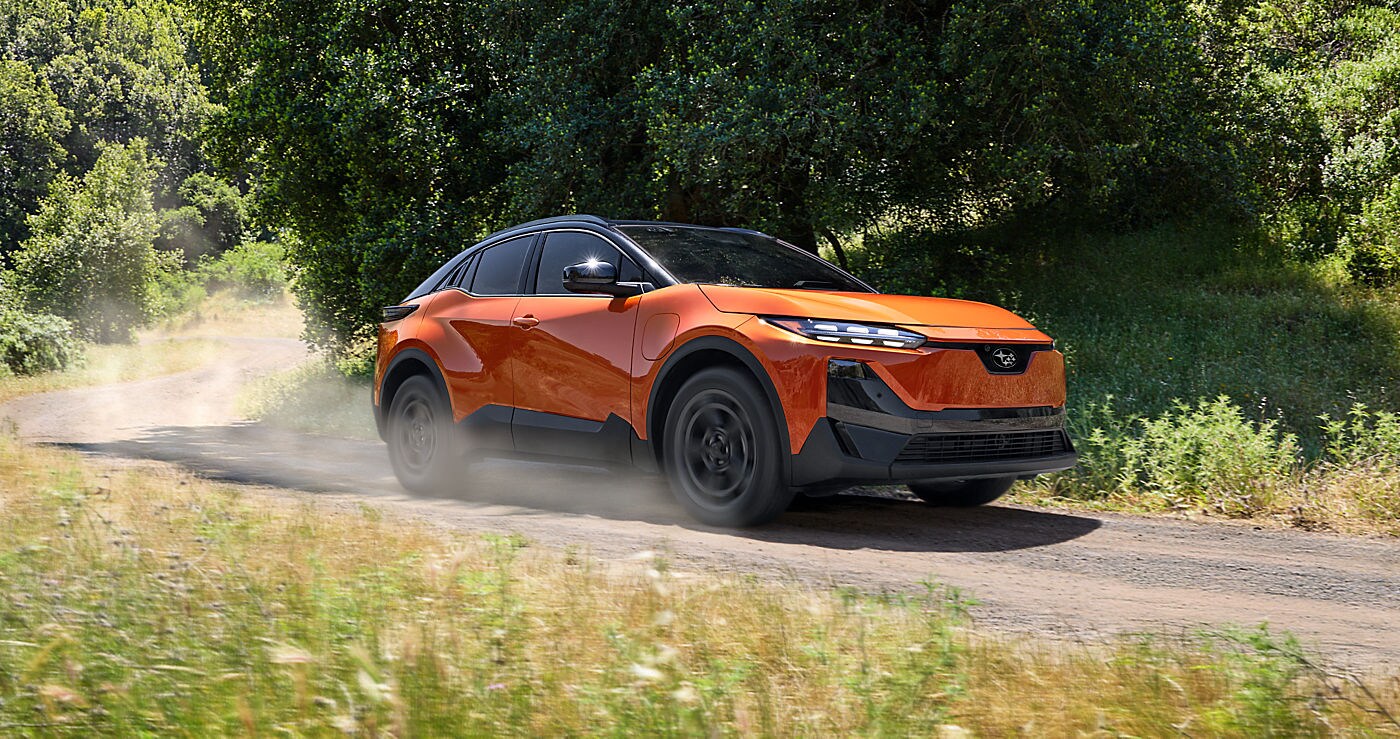 Charging the Subaru Uncharted electric SUV
