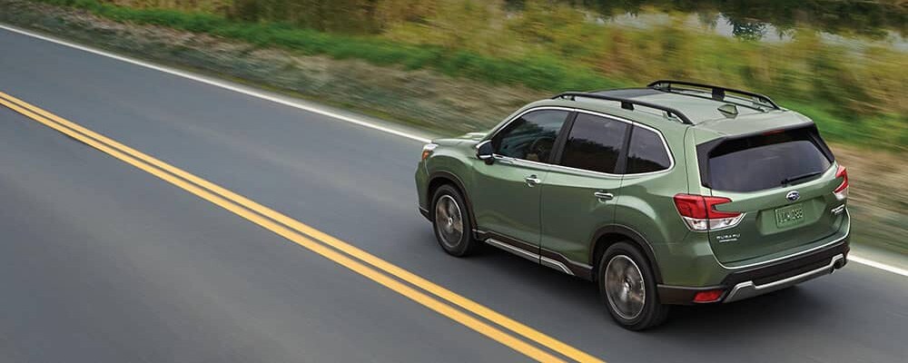 2019 Subaru Forester on the highway