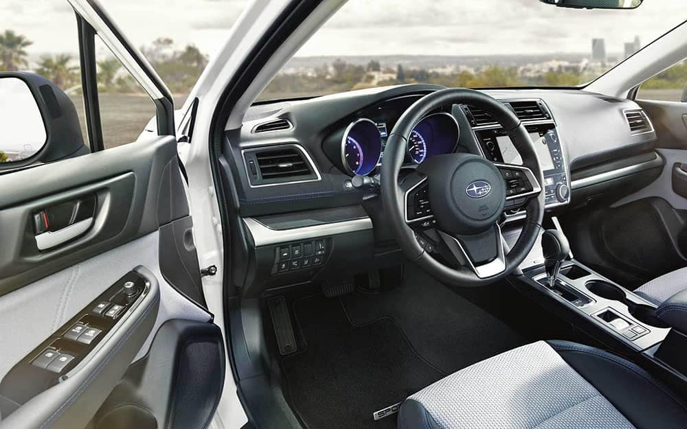 2019 Subaru Legacy open door dashboard
