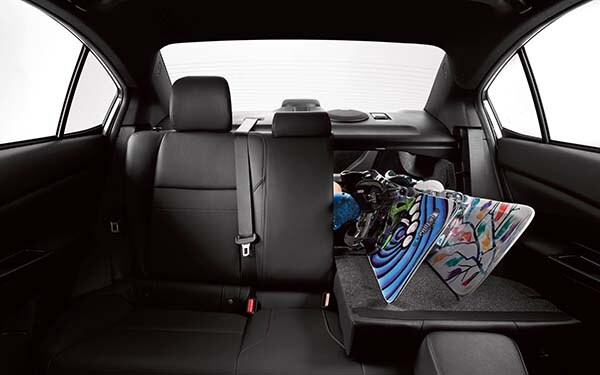 2017 Subaru WRX Interior Space