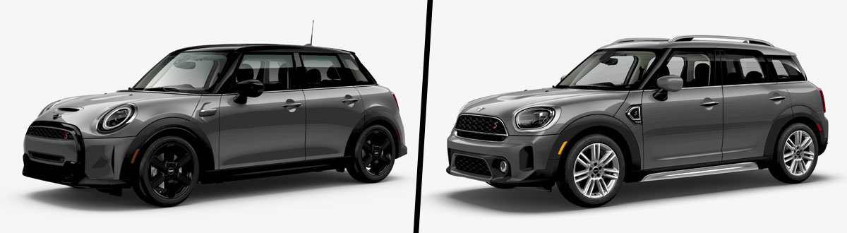 2023 MINI Cooper S Hardtop 4 Door vs 2023 MINI Cooper S Countryman