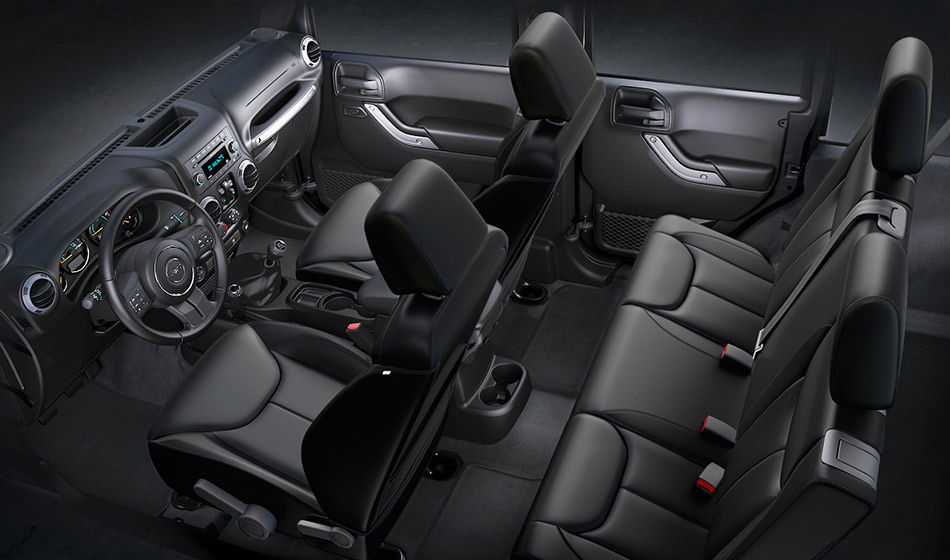 2016 Jeep Wrangler Unlimited interior | Glockner of Ashland