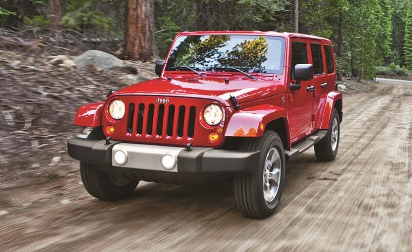 2016 Jeep Wrangler exterior on a forest trail | Glockner of Ashland