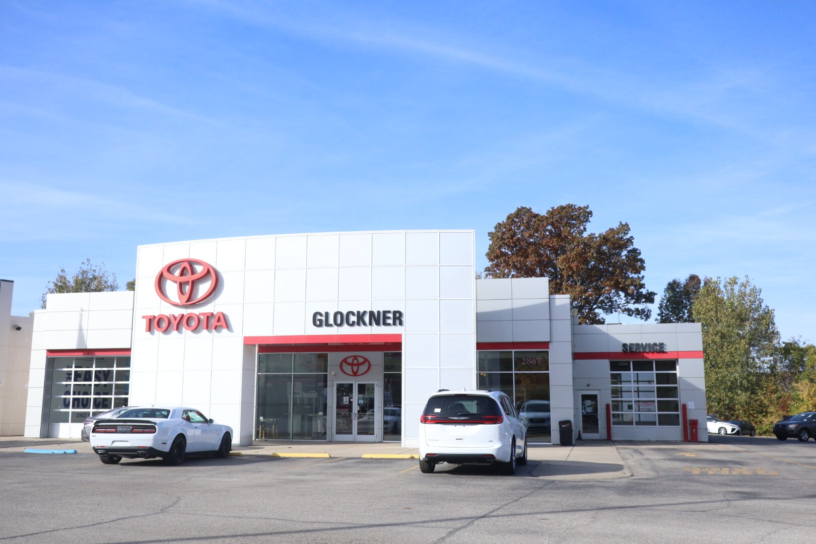 Glockner Toyota Dealership in Portmsouth