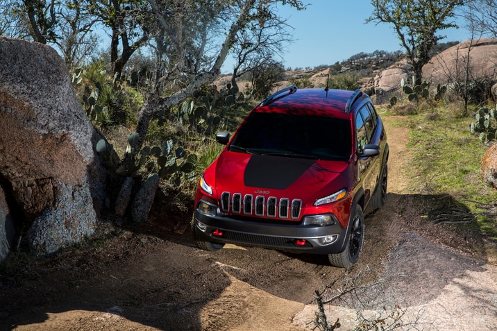 Jeep Cherokee SUV Jeep Cherokee Trailhawk offroad