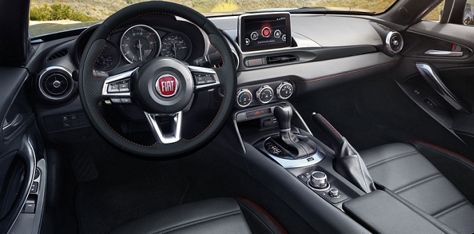 2017 FIAT 124 Spider Interior