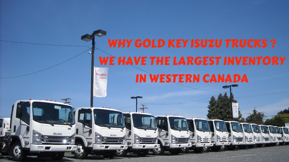 Isuzu Truck dealership in Surrey (Vancouver area) BC Gold Key Isuzu