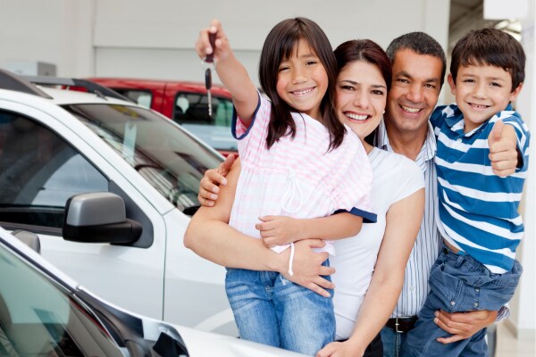 Happy customer approved for auto financing