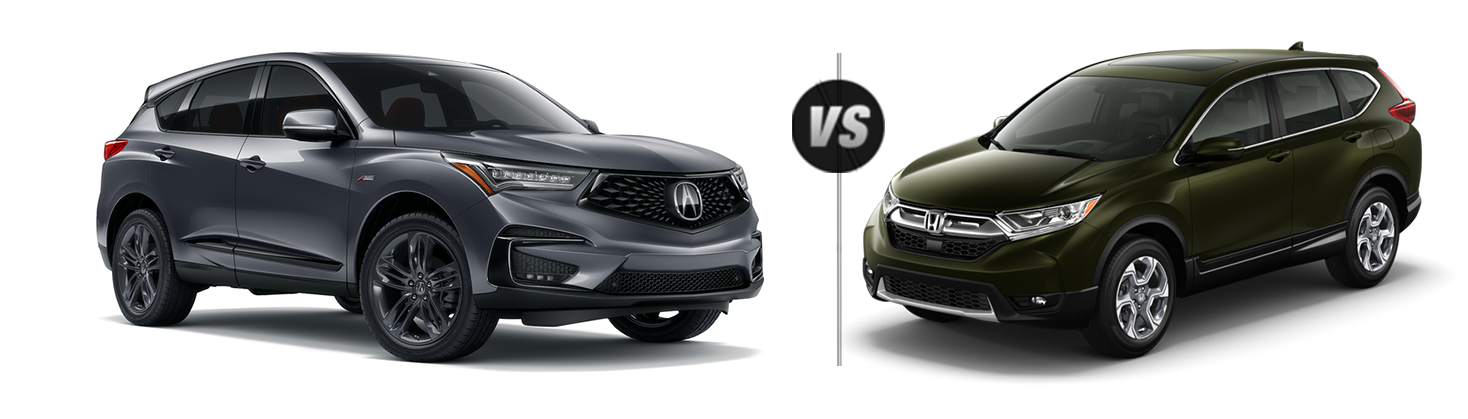 Acura RDX vs. Honda CRV.png