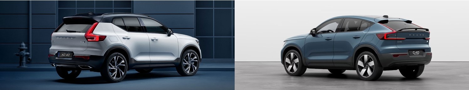 New Volvo XC40 Recharge and Volvo C40 Recharge at Goodwin's Volvo