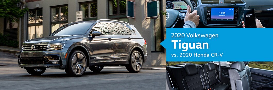 2020 VW Tiguan vs. 2020 Honda CR-V | Gossett VW of Germantown | Memphis, TN
