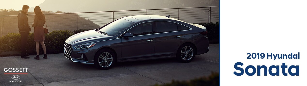 2019 Hyundai Sonata The 2019 Hyundai Sonata at Gossett Hyundai in Memphis, Tennessee
