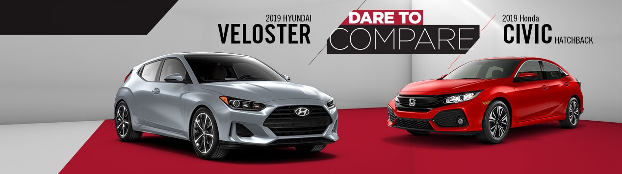 2019 Hyundai Veloster The 2019 Hyundai Veloster owns the competition in the hatchback segment