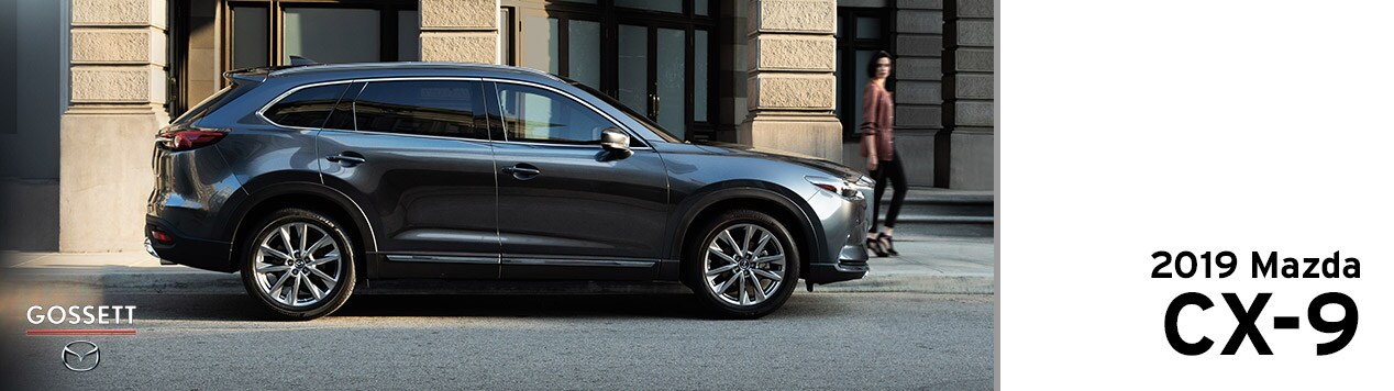 2019 Mazda CX-9 The new 2019 Mazda CX-9 at Gossett Mazda in Memphis, Tennessee