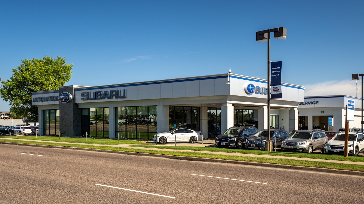 Exterior view of AutoNation Subaru Arapahoe