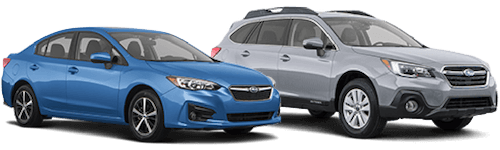 Subaru vehicles