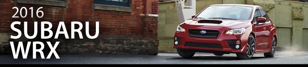 Learn more about the 2016
Subaru WRX