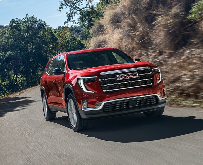 New GMC Acadia front view