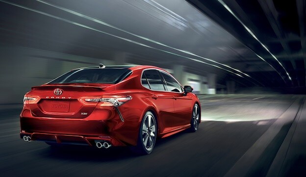 2019 Toyota Camry View from Behind
