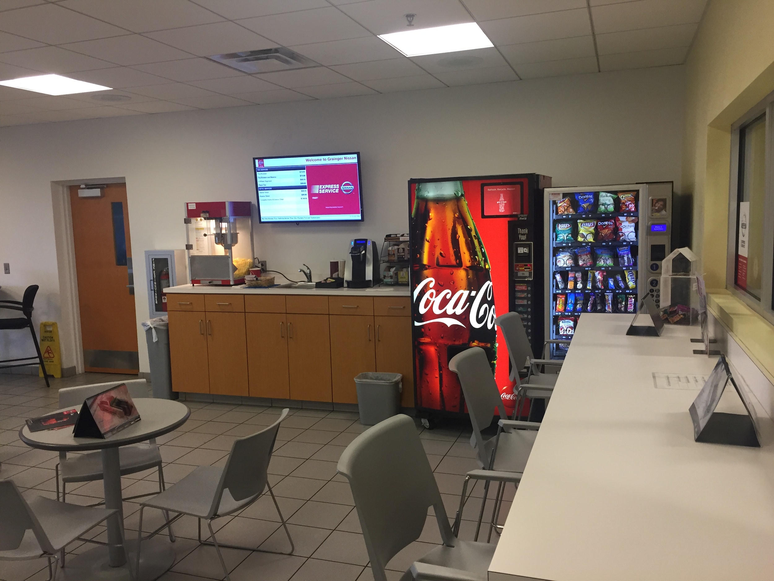 Refreshment bar