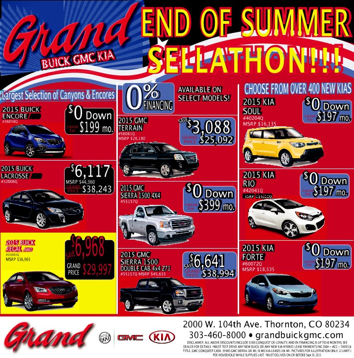 Grand Kia New Kia dealership in Thornton, CO 80234