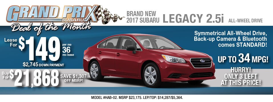Subaru Legacy lease deals and sale at Long Island Subaru Dealer May 2017.jpg