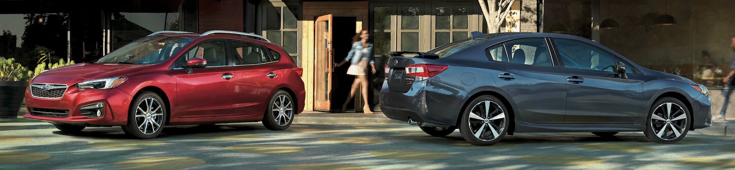 2019 impreza sedan and hatchback image of the 2019 Impreza sedan and hatchback