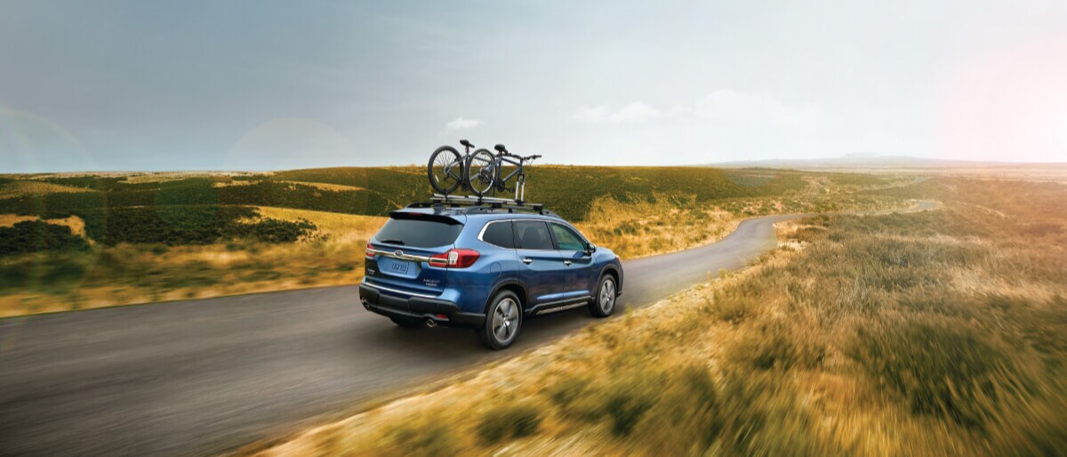 2019 Ascent driving through plains