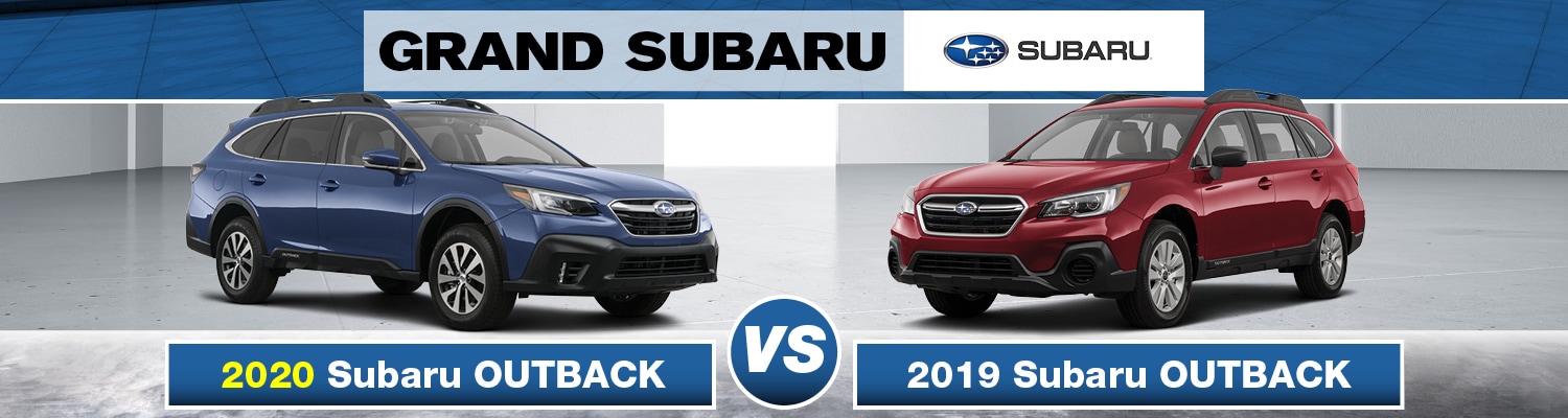 2020 Subaru Outback vs. 2019 Subaru Outback