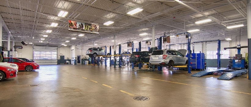 Grand Subaru service center interior