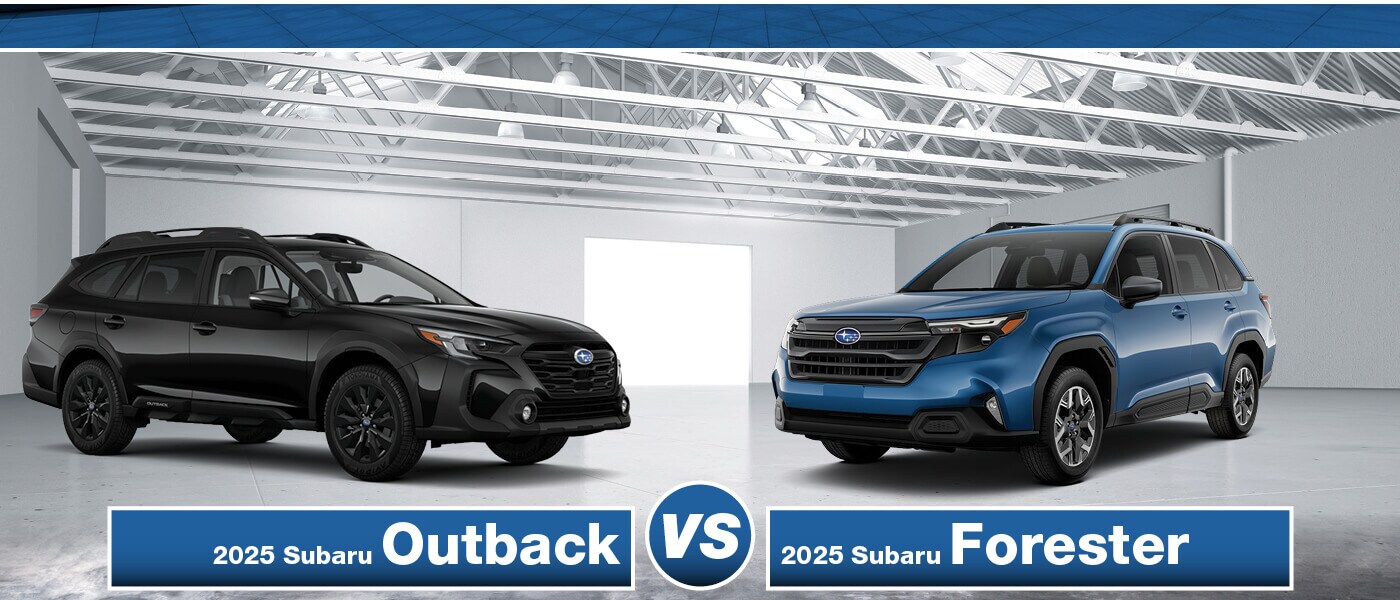 Subaru Outback vs. Forester