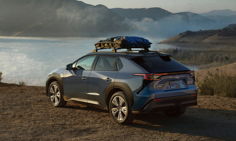 2024 Subaru Solterra Exterior Near Lake
