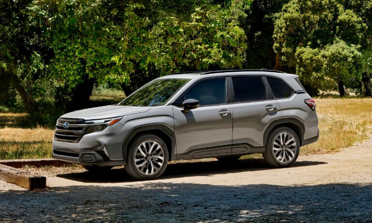 2025 Subaru Forester Exterior Parked By Forest