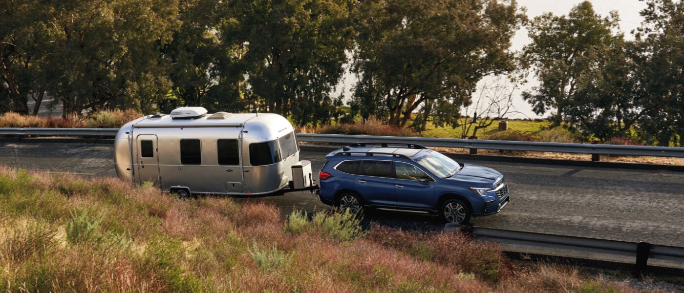 2025 Subaru Ascent Exterior Towing Airstream By Lake
