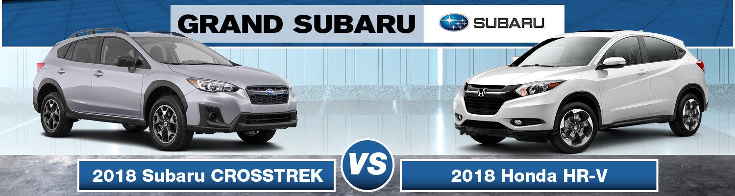 2018 subaru crosstrek vs honda hr-v