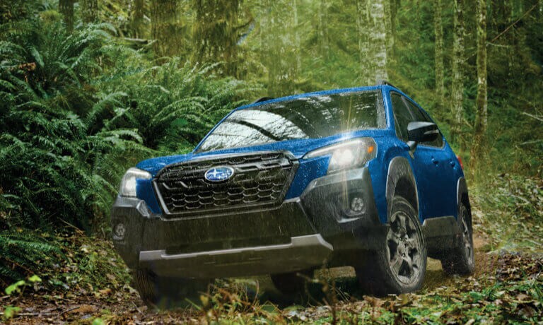 2022 Subaru Forester exterior offroad in forest