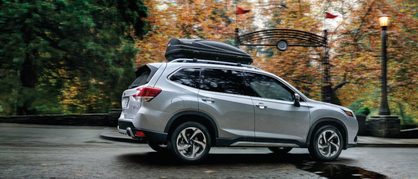 New 2022 Subaru Forester driving side exterior view