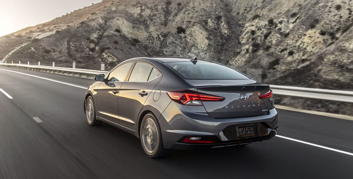 2020 Hyundai Elantra back