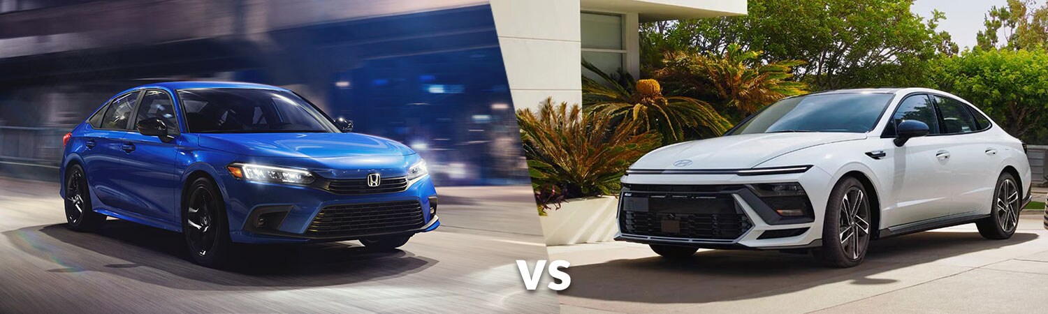 2024 Honda Civic vs. Hyundai Sonata