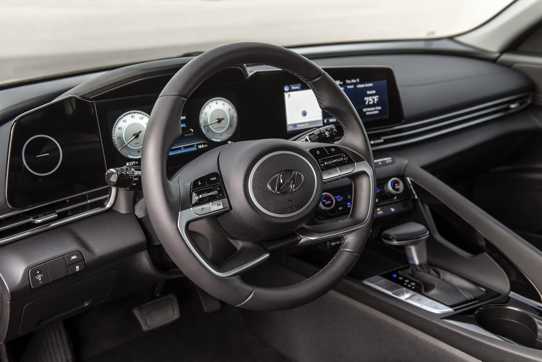 Picture of the Hyundai interior