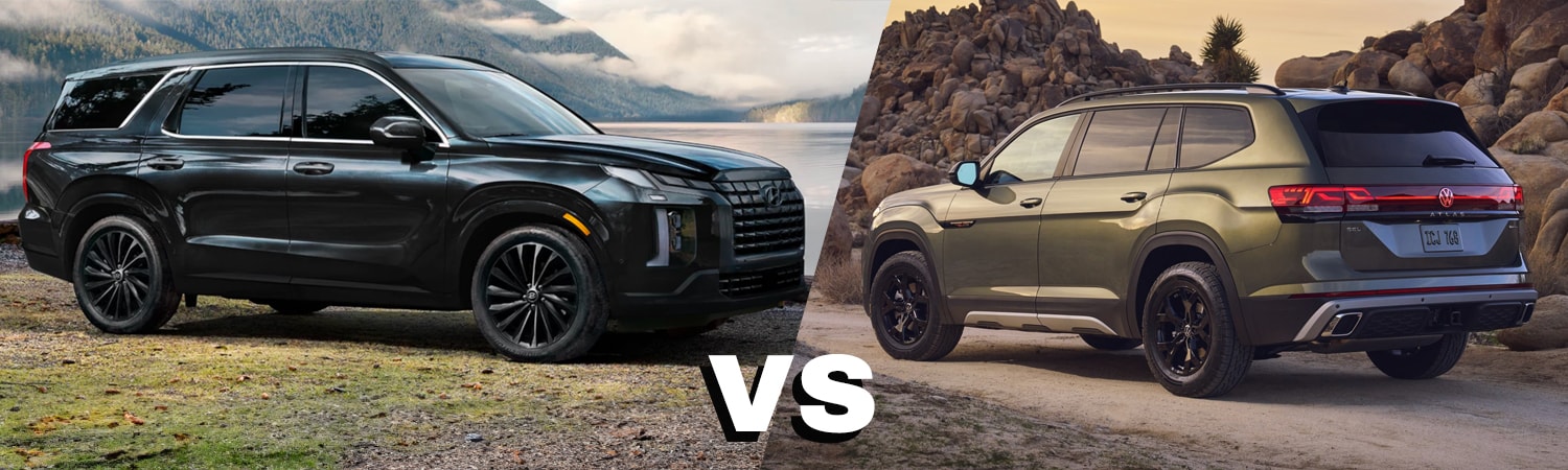2024 Hyundai Palisade vs. 2024 Volkswagen Atlas | Granite Hyundai