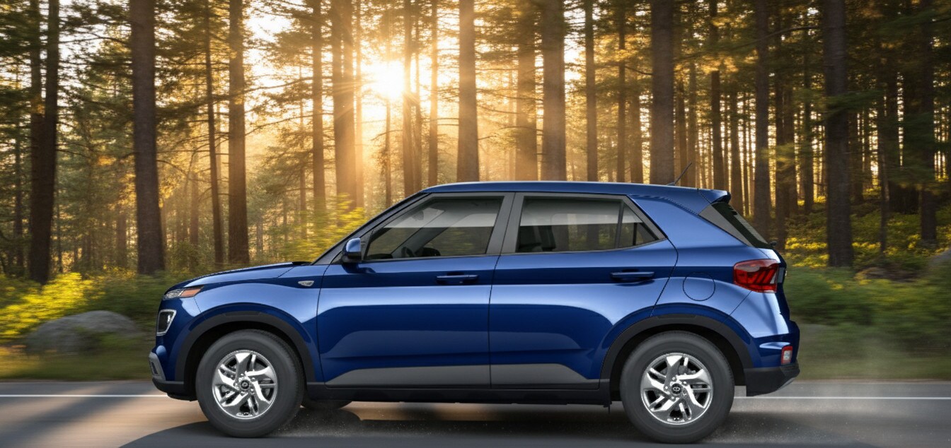 venue-2026-2.jpg A 2026 Hyundai Venue with blue exterior