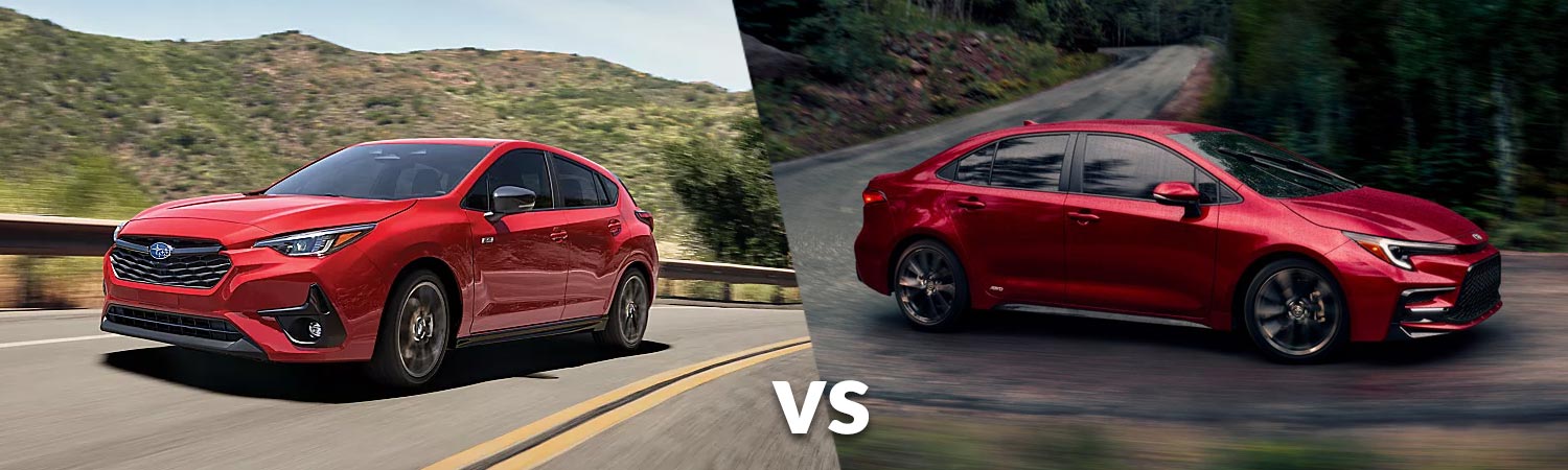 2024 Subaru Impreza vs. 2024 Toyota Corolla