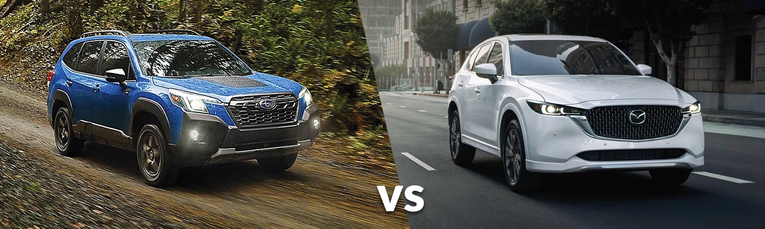 2024 Subaru Forester vs. 2024 Mazda CX-5