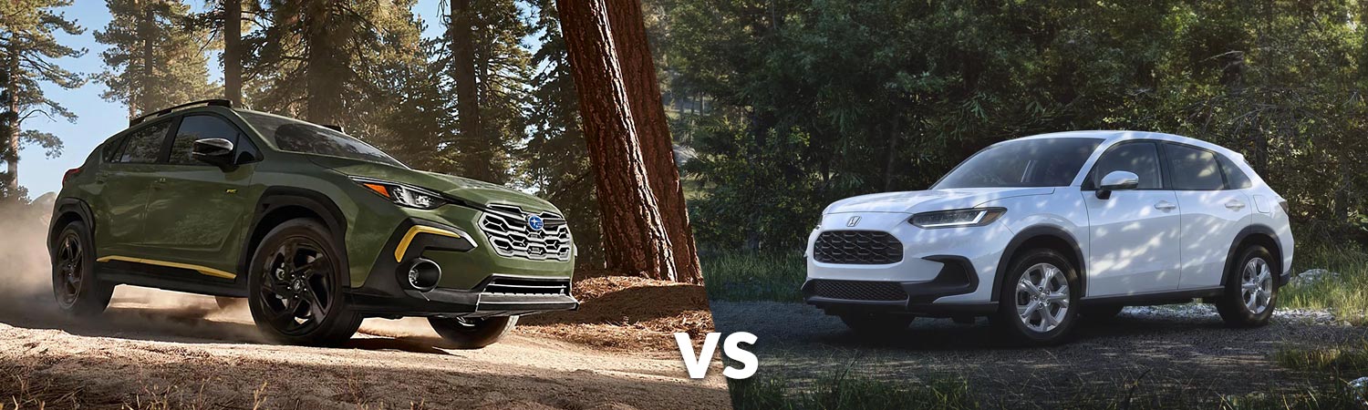 2024 Subaru Crosstrek vs. 2024 Honda HR-V 2024 Subaru Crosstrek vs. 2024 Honda HR-V